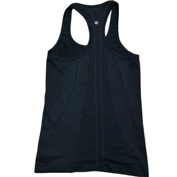black Lululemon Swiftly Tech Racerback tank top 6 - Picture 2 of 3